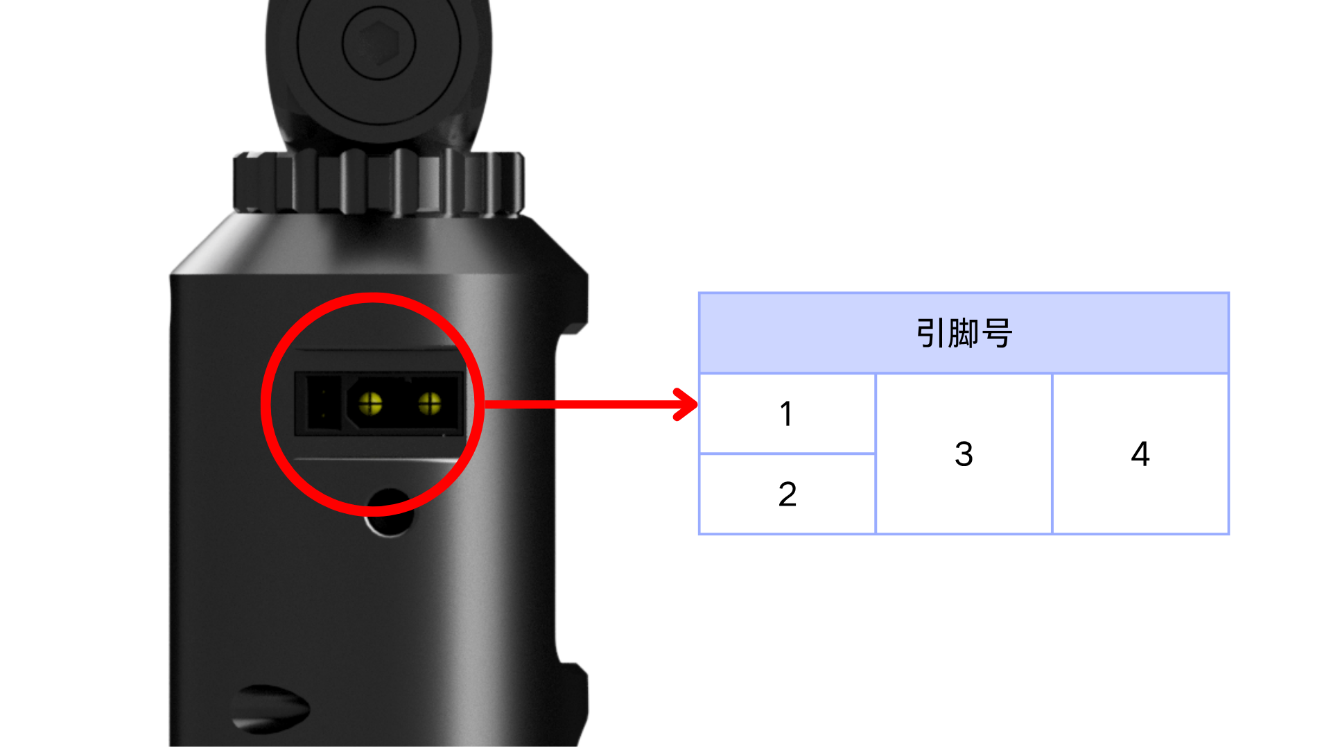 XT30 pinout diagram
